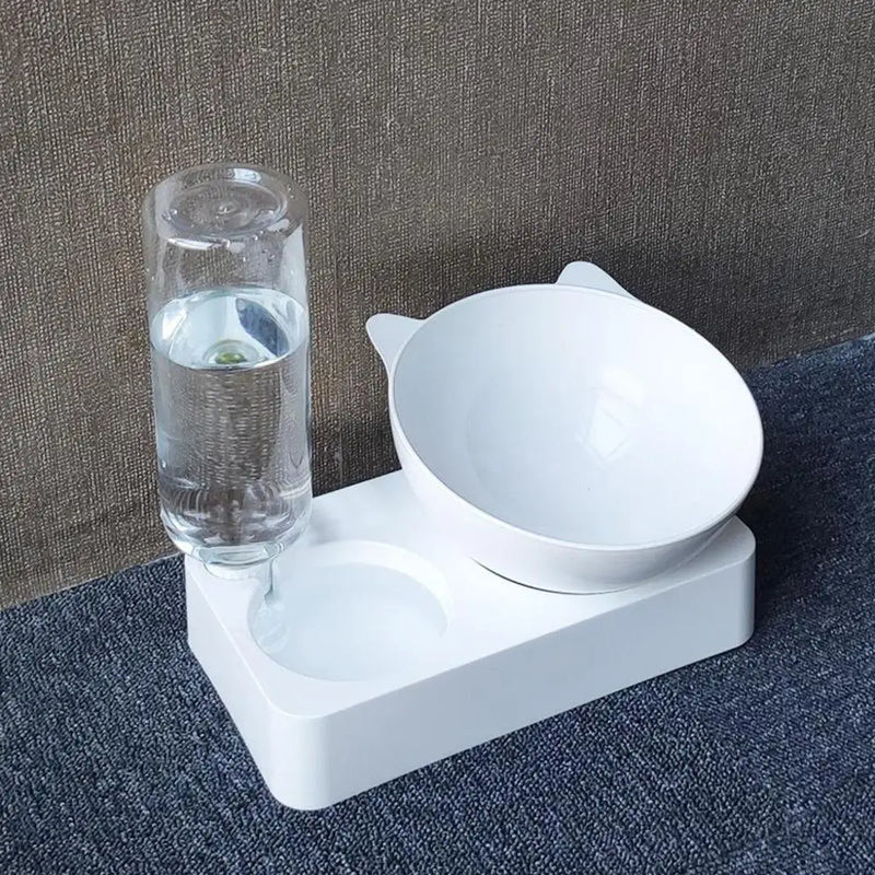 Automatic Feede with Double Bowl (Food and Water Dispenser)