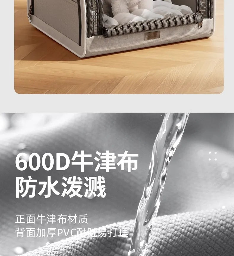 Portable Car Pet Bed Travel Cushion Safe for Vehicles