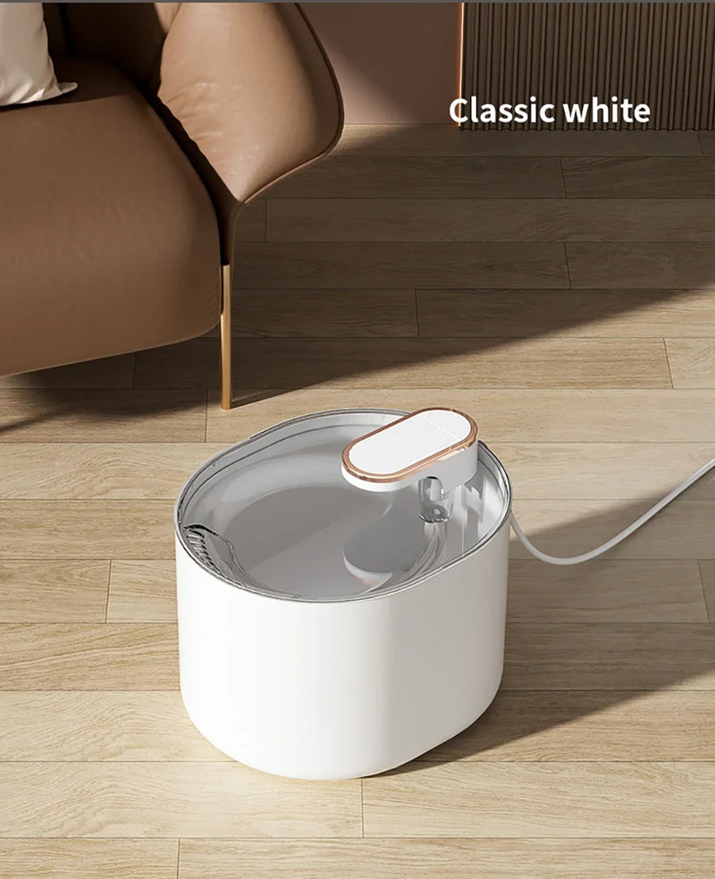Cat Automatic Water Dispenser with LED Light Ultra Silent