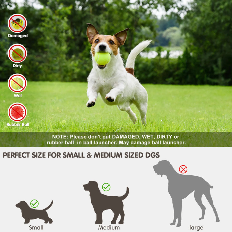 Dog Launcher Automatic Toy Tennis Rechargable