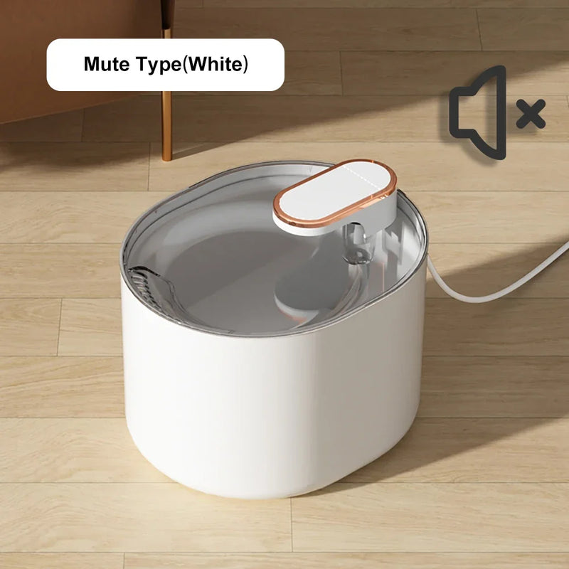 Cat Automatic Water Dispenser with LED Light Ultra Silent