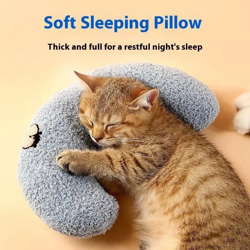 Pet Calming Pillow Comfortable Cute U Shaped