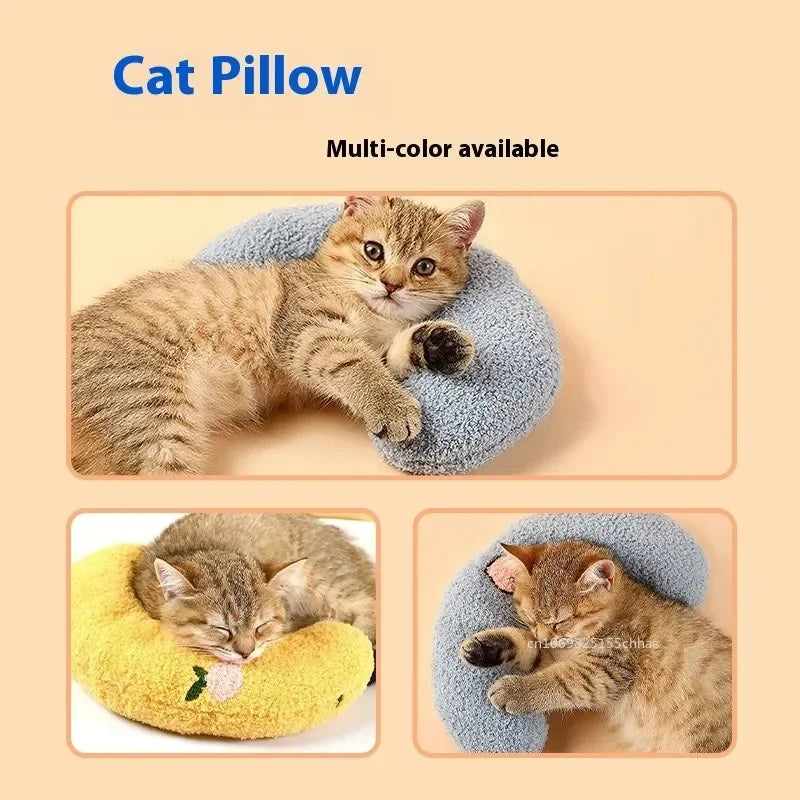 Pet Calming Pillow Comfortable Cute U Shaped