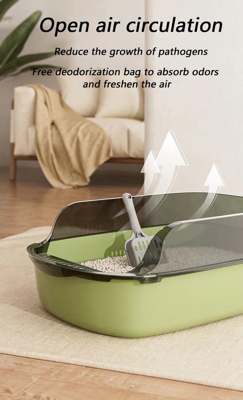 Cat Litter Box Thickening Kitty Sandbox
