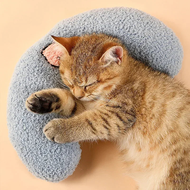 Pet Calming Pillow Comfortable Cute U Shaped