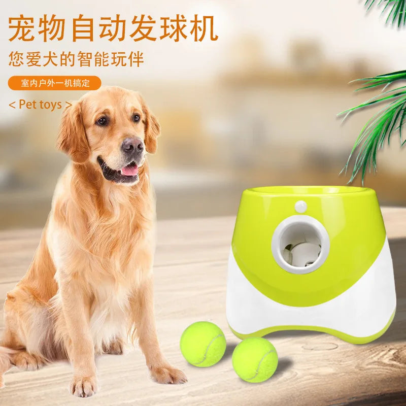 Dog Launcher Automatic Toy Tennis Rechargable