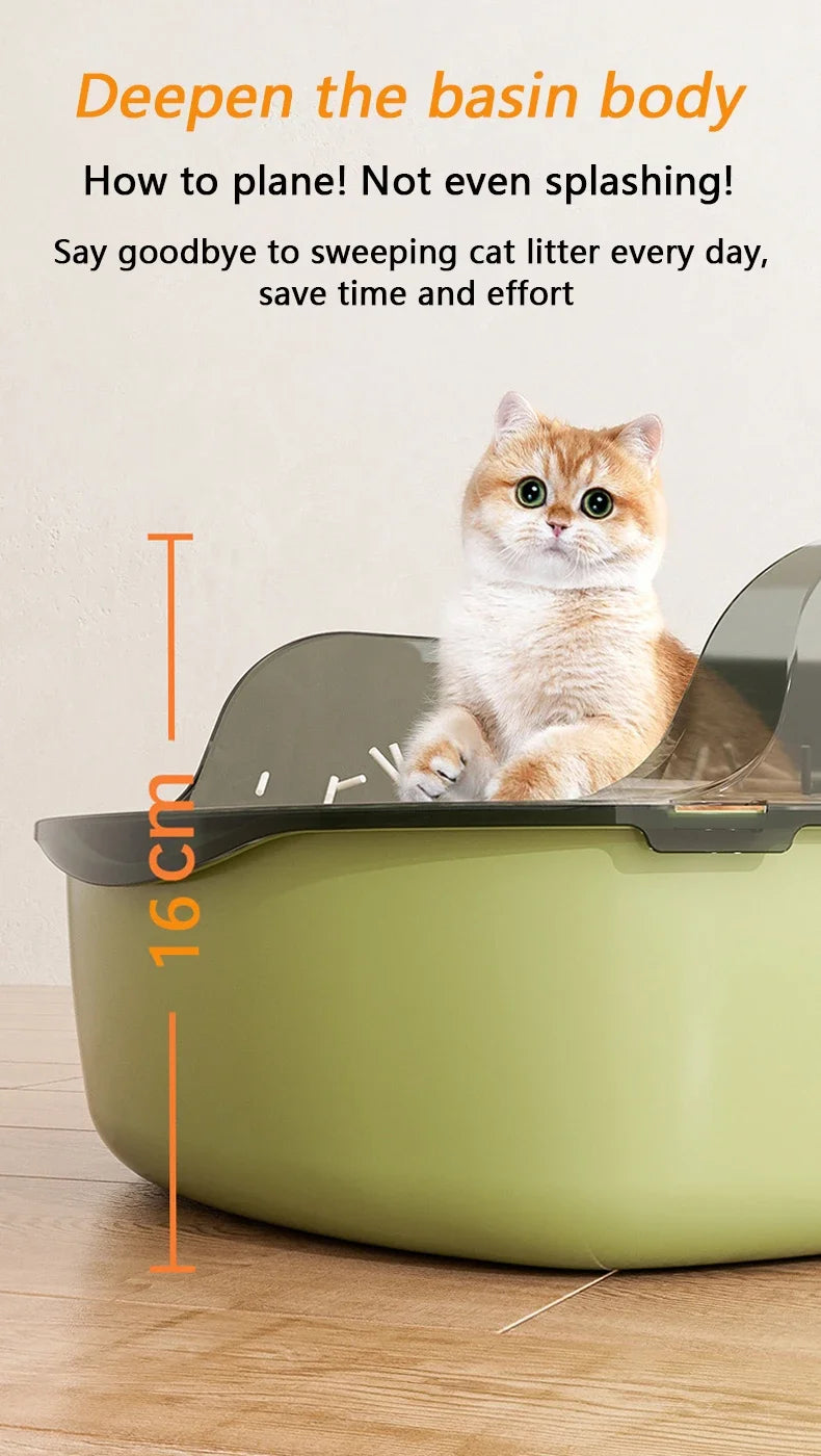 Cat Litter Box Thickening Kitty Sandbox
