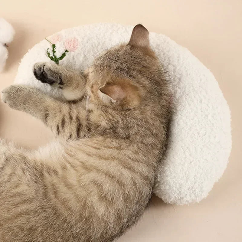 Pet Calming Pillow Comfortable Cute U Shaped