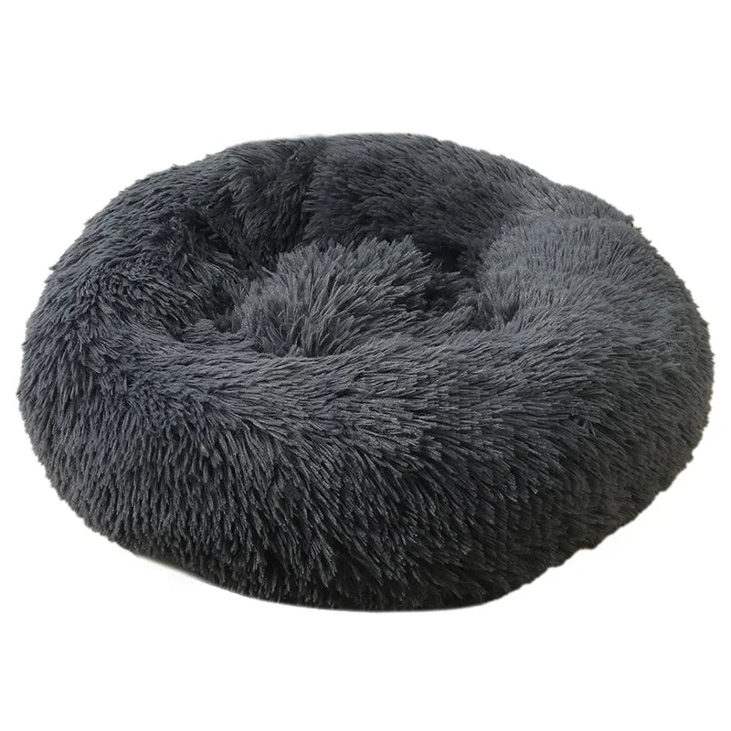 Plush Pet Bed for Dog, XXL Round Mat for Small and Medium Pets