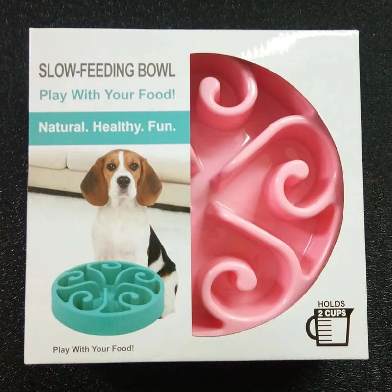 Pet Dog Slow Feeder Bowl