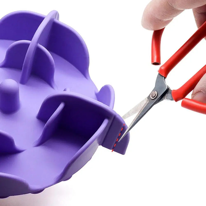 Pets Bowls Silicone Slow Feeder Anti Gulping Healthy Eating