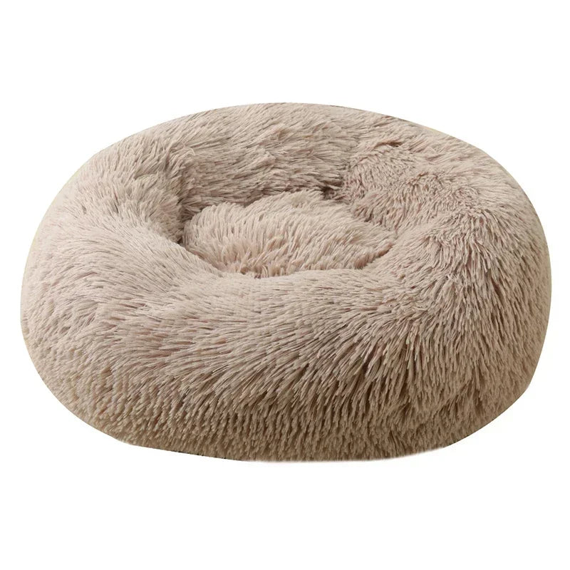 Plush Pet Bed for Dog, XXL Round Mat for Small and Medium Pets