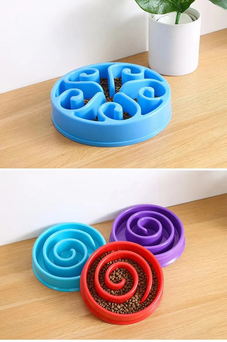 Pet Dog Slow Feeder Bowl