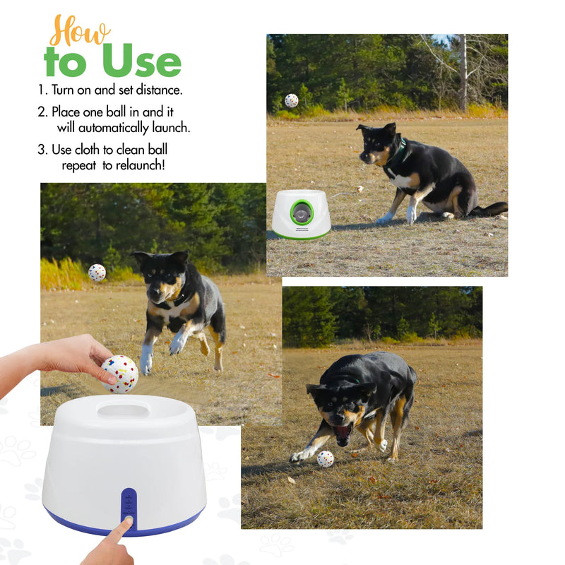 Automatic Dog Ball Launcher Dog Fetch Machine