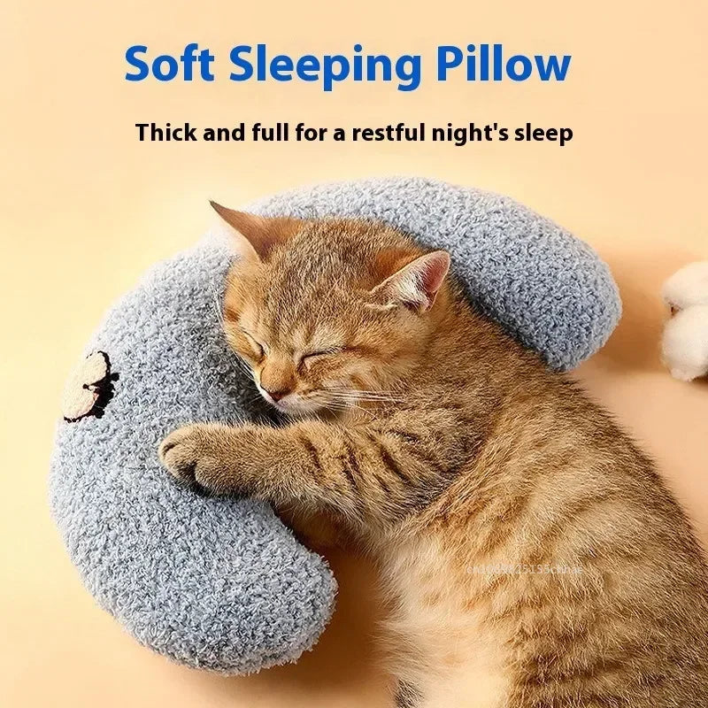 Pet Calming Pillow Comfortable Cute U Shaped
