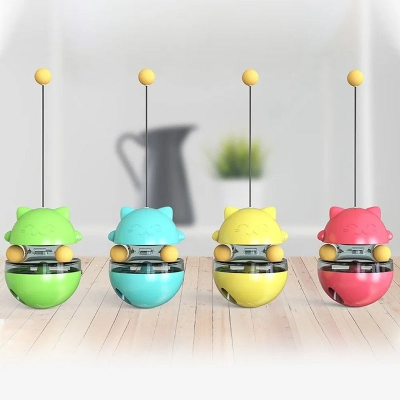 Interactive Cat Turntable Toys Treat
