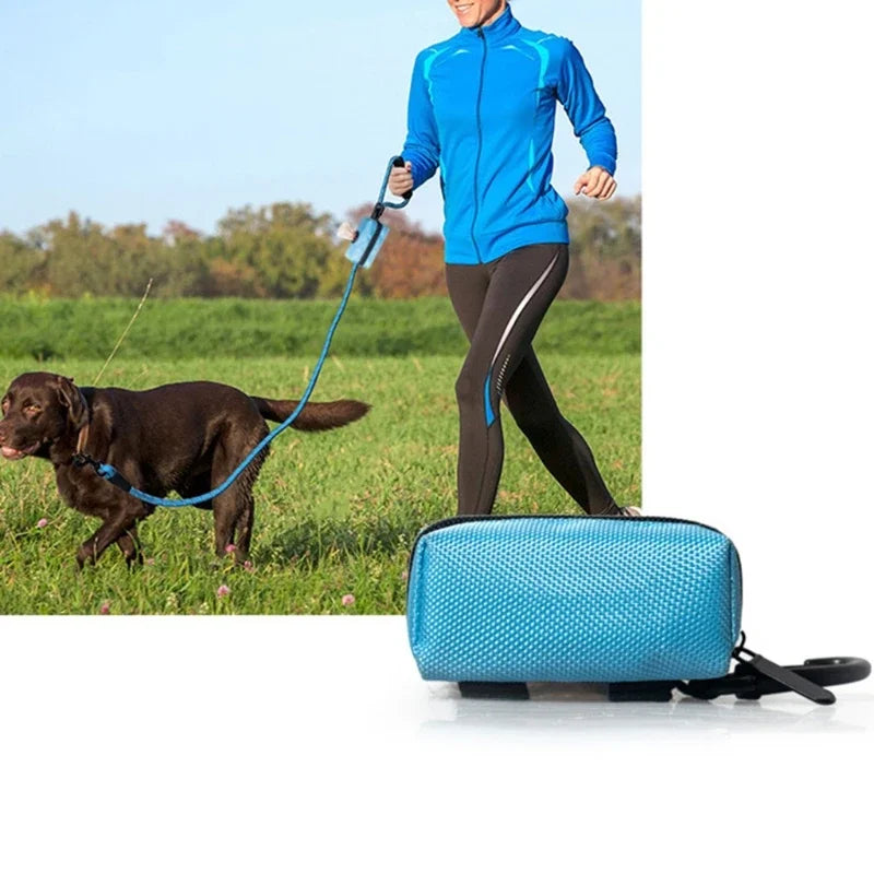 Portable Dog Poop Bag Biodegradable Dispenser Pouch
