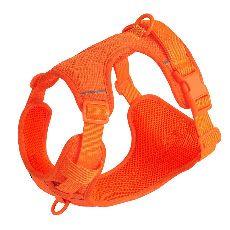Adjustable Nylon Dog Harnesses With Control Handle