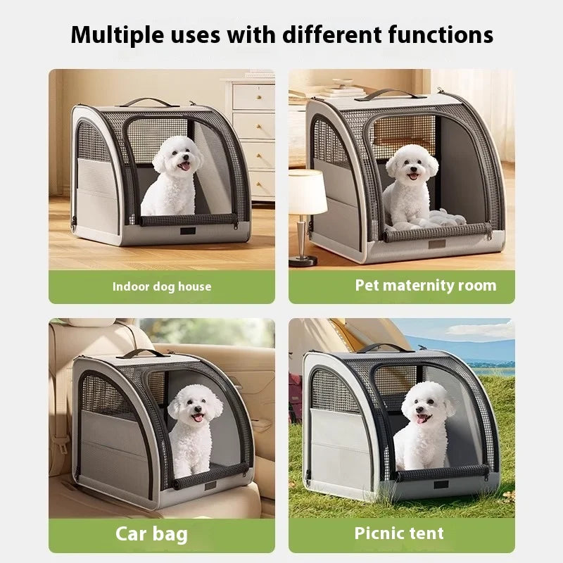 Portable Car Pet Bed Travel Cushion Safe for Vehicles
