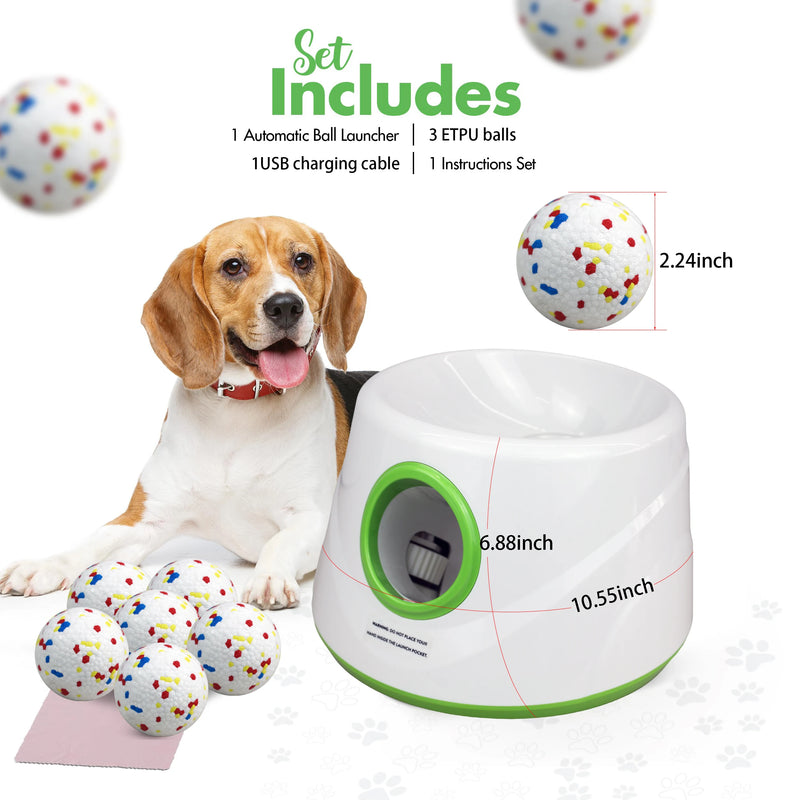 Automatic Dog Ball Launcher Dog Fetch Machine