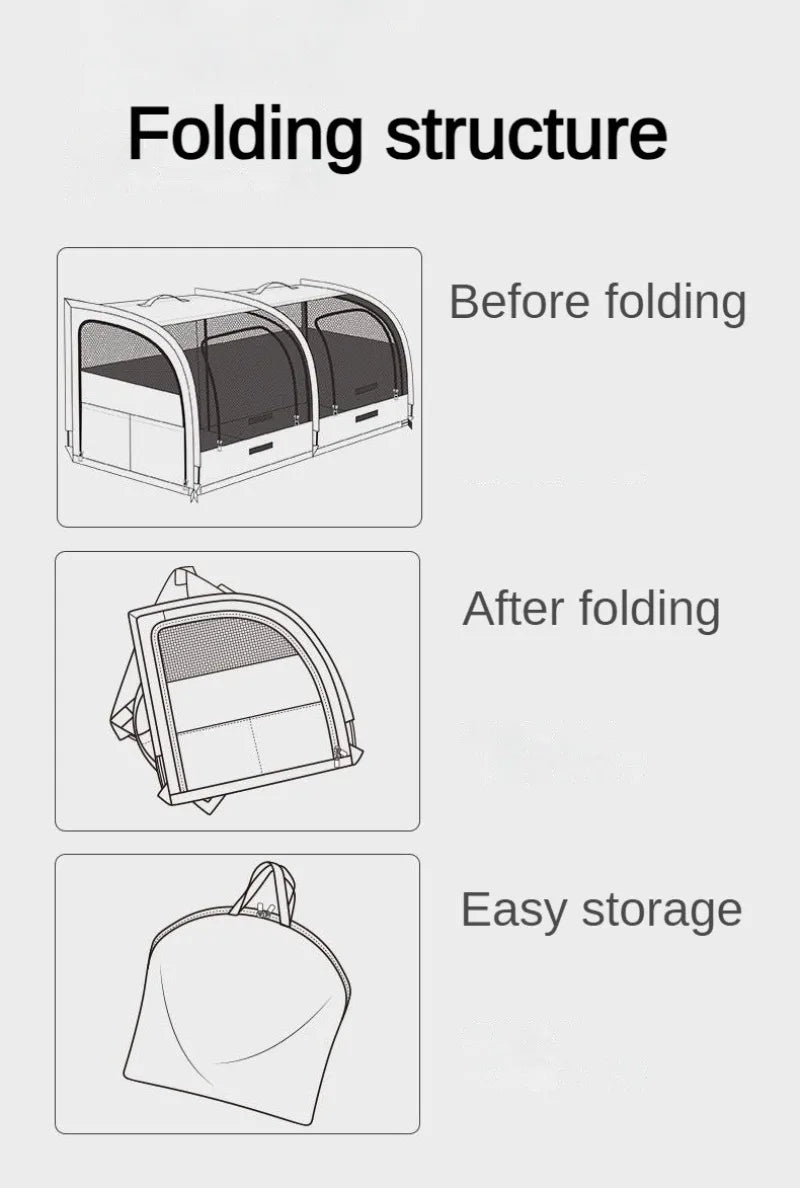 Large pet Carrier Car Seat Backpack