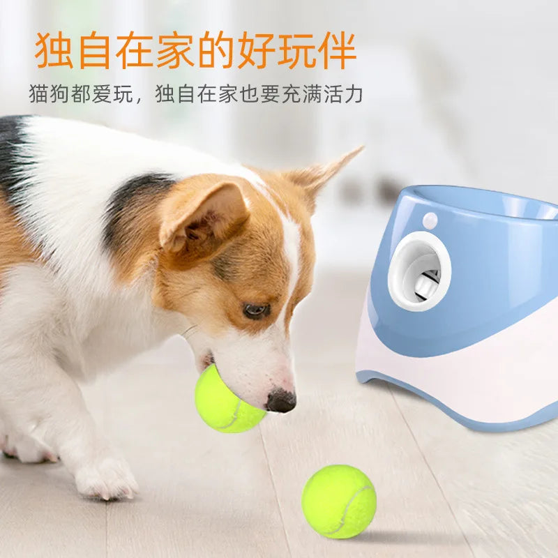 Dog Launcher Automatic Toy Tennis Rechargable