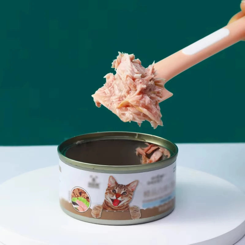 Pet Food Spoon And Lid Suitable For Wet Food, Canned Food, Snacks, Easy To Clean
