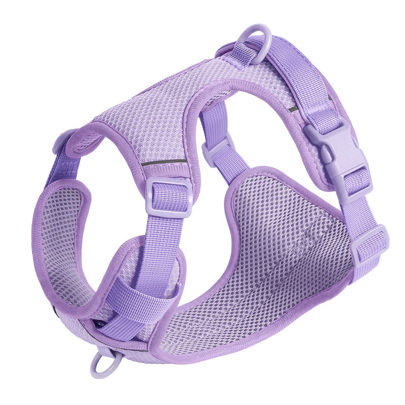 Adjustable Nylon Dog Harnesses With Control Handle