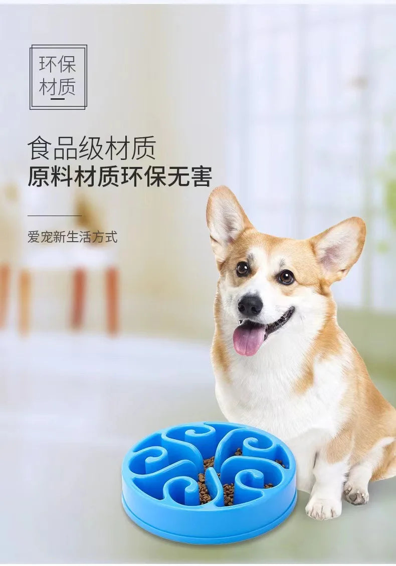 Pet Dog Slow Feeder Bowl