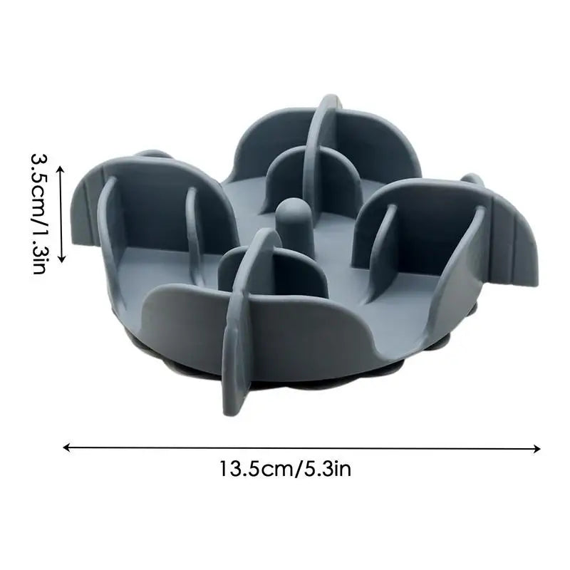 Pets Bowls Silicone Slow Feeder Anti Gulping Healthy Eating
