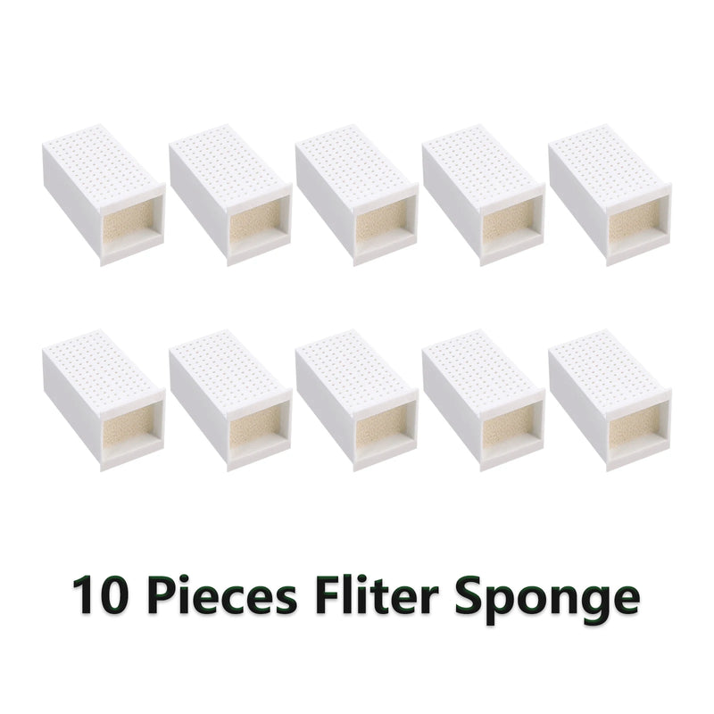 Cat Water Fountain Auto Filter Transparent Cat Drinker