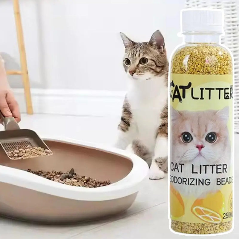 Efficient Cat Litter Deodorant Beads Lasting Freshness Deodorization