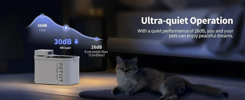 Cordless Automatic Cat Water Dispenser