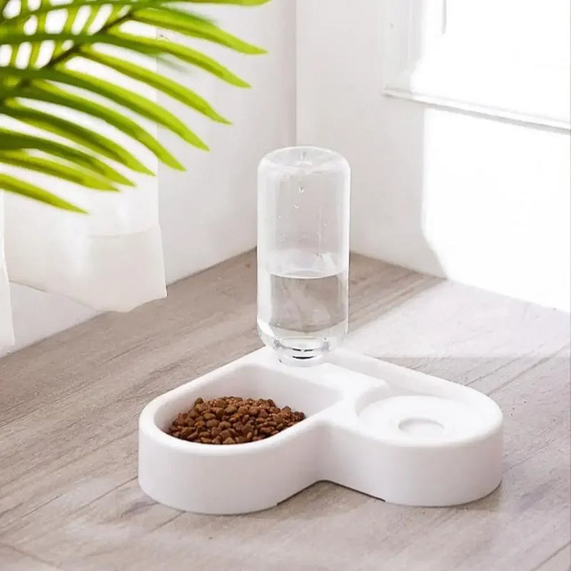 Automatic Feede with Double Bowl (Food and Water Dispenser)