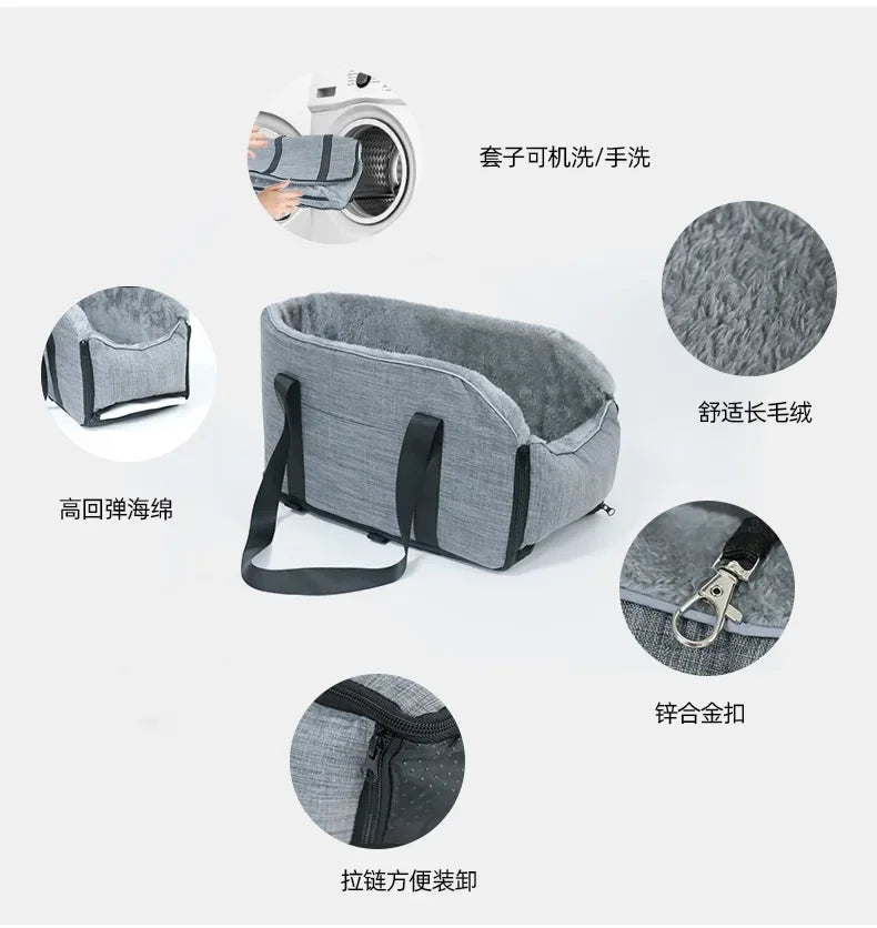 Seat beds pet cars safety travel bag