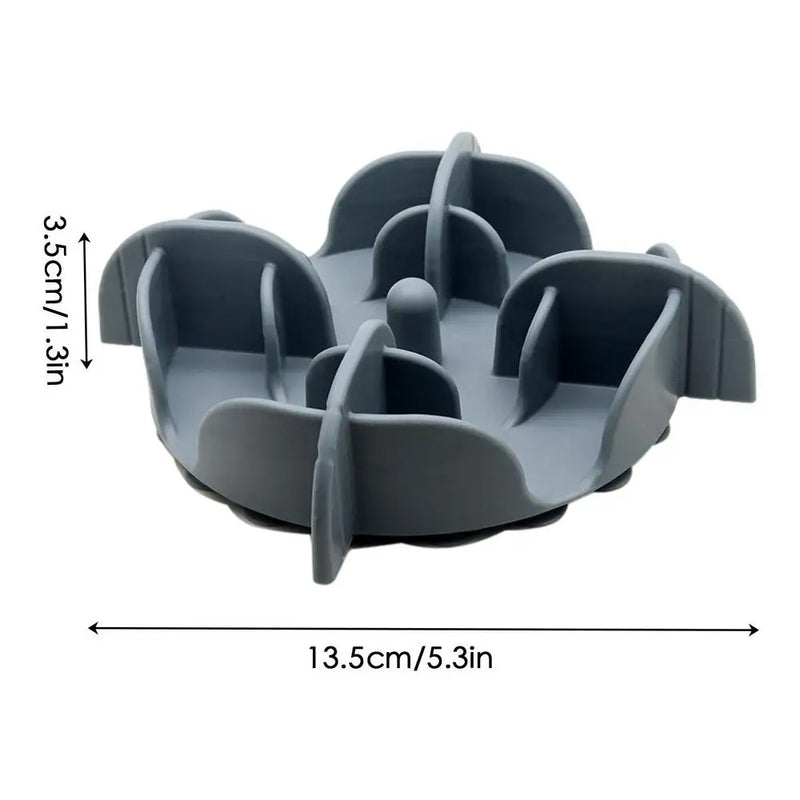 Pets Bowls Silicone Slow Feeder Anti Gulping Healthy Eating