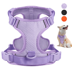 Adjustable Nylon Dog Harnesses With Control Handle