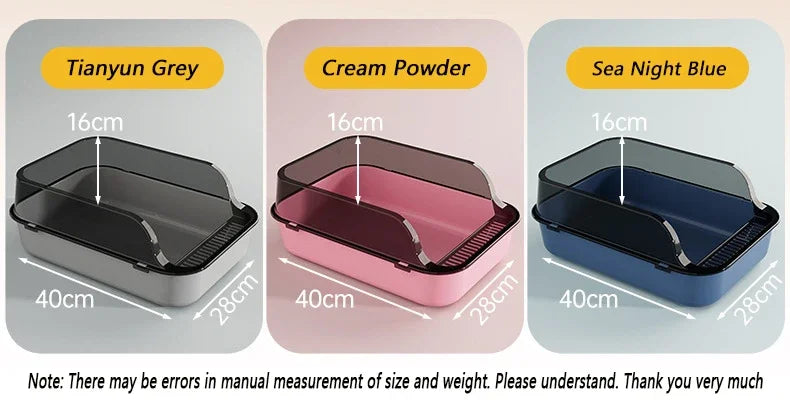 Cat Litter Box Thickening Kitty Sandbox