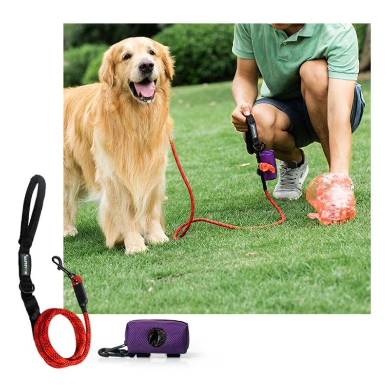 Portable Dog Poop Bag Biodegradable Dispenser Pouch