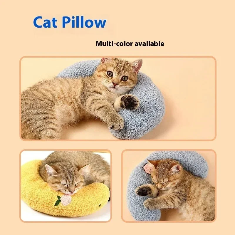 Pet Calming Pillow Comfortable Cute U Shaped