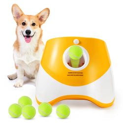 Dog Launcher Automatic Toy Tennis Rechargable