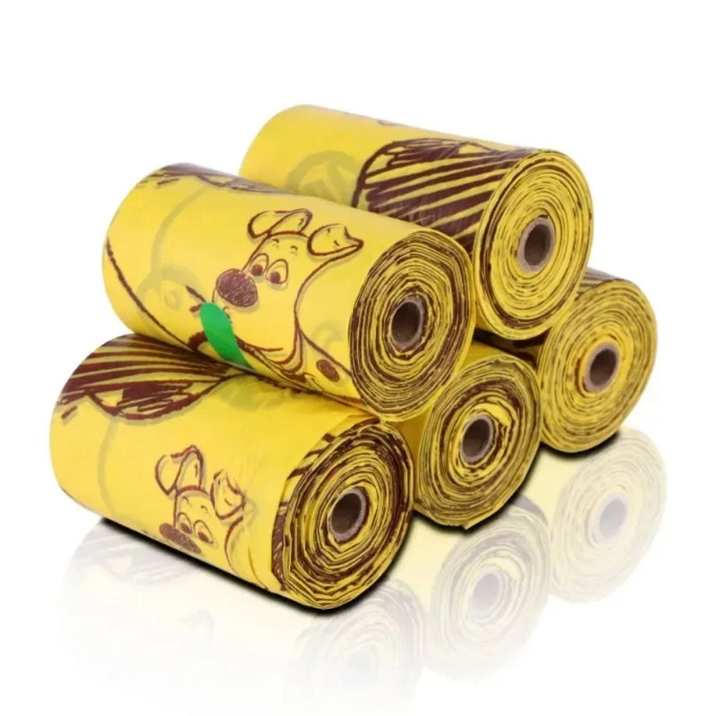 Dog Poop Bags Disposable Biodegradable Environmentally Friendly