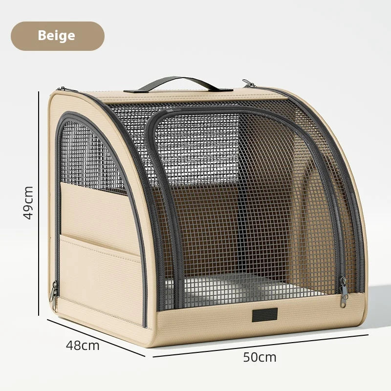 Portable Car Pet Bed Travel Cushion Safe for Vehicles