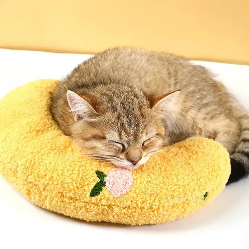 Pet Calming Pillow Comfortable Cute U Shaped