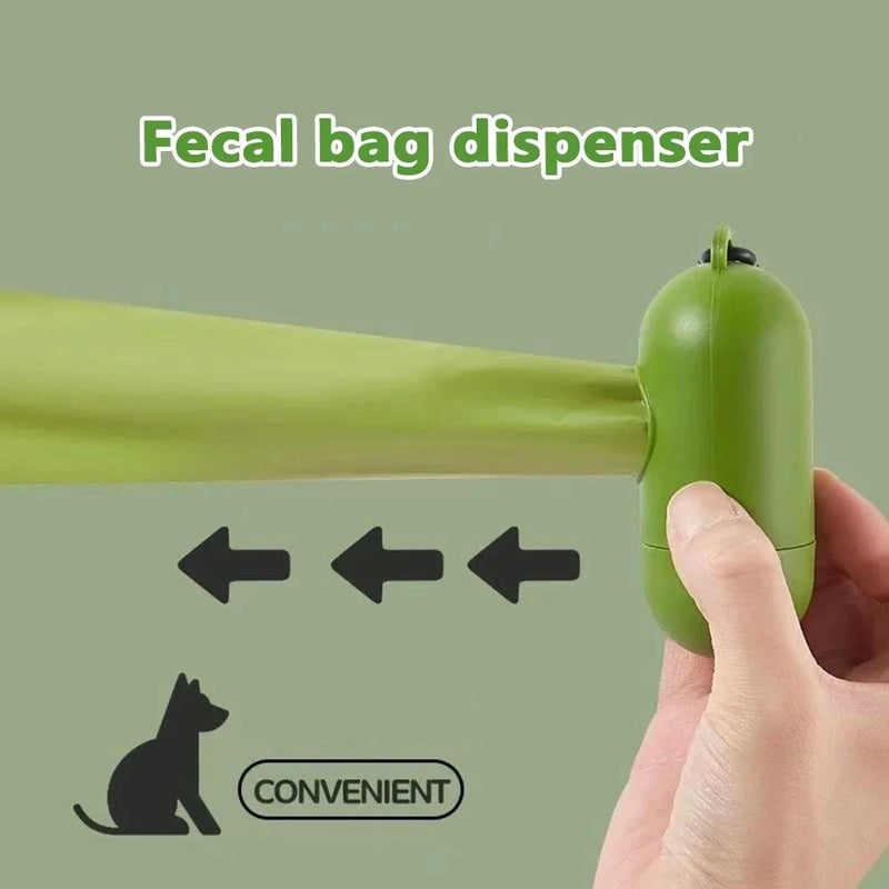 Biodegradable large waste bag for dogs and cats, clean bag dispenser