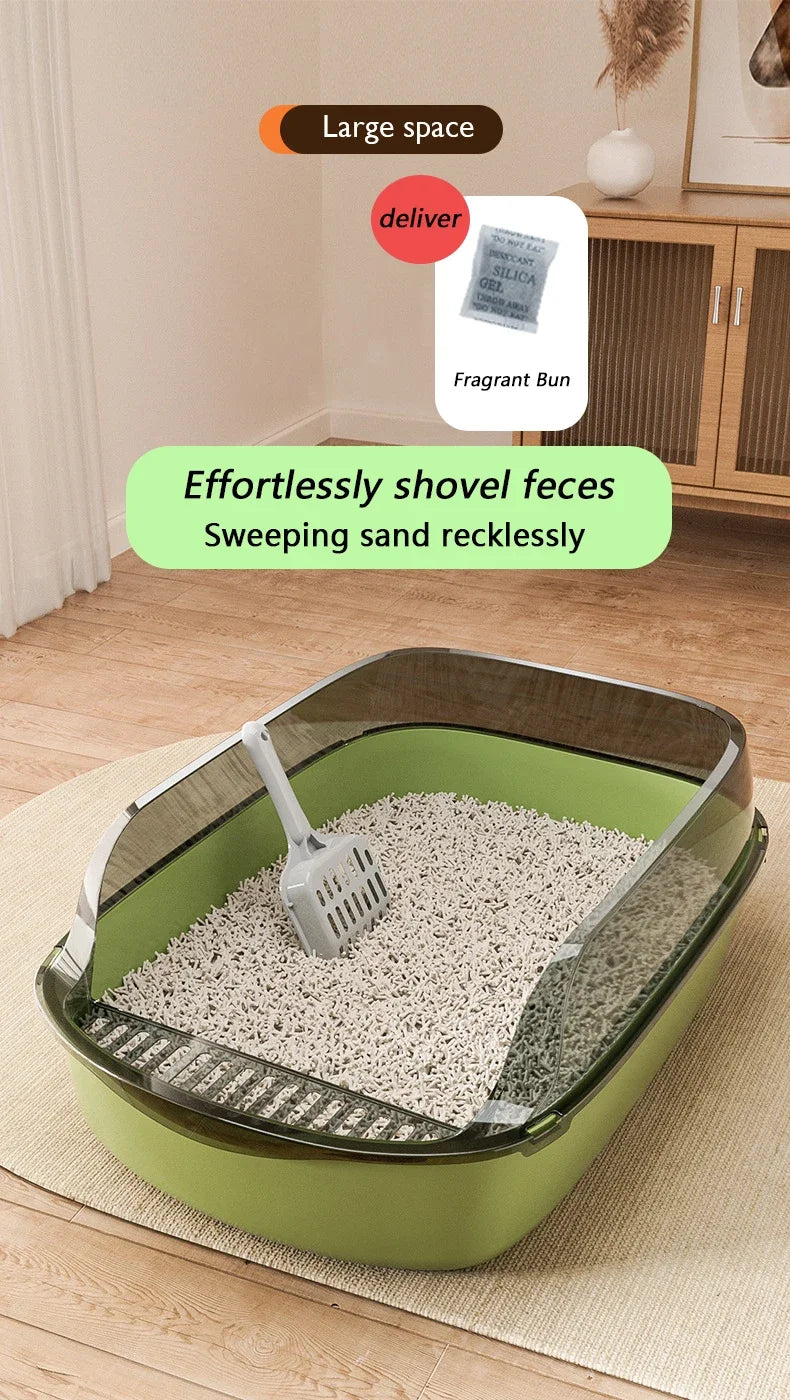 Cat Litter Box Thickening Kitty Sandbox