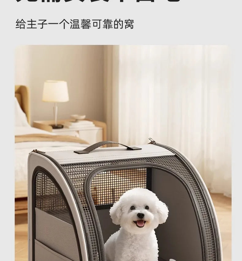 Portable Car Pet Bed Travel Cushion Safe for Vehicles