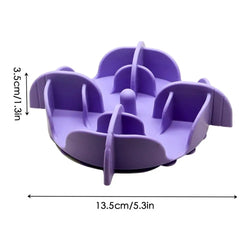 Pets Bowls Silicone Slow Feeder Anti Gulping Healthy Eating