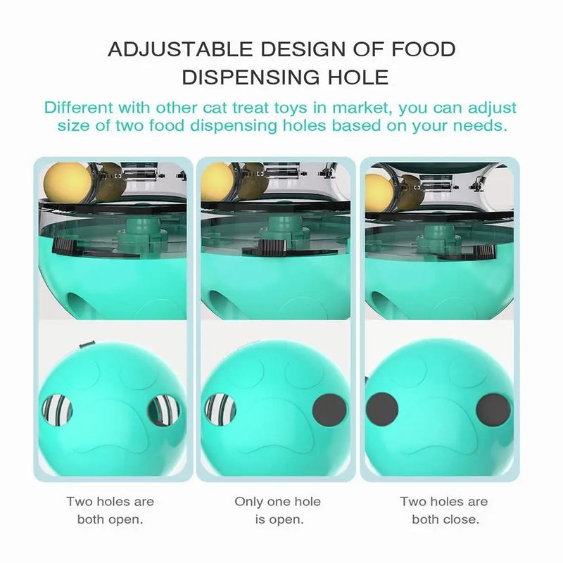 Interactive Cat Turntable Toys Treat